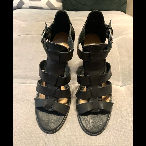 Report Rebecka Chunky Heels Buckle Black S - Picture 6 of 9